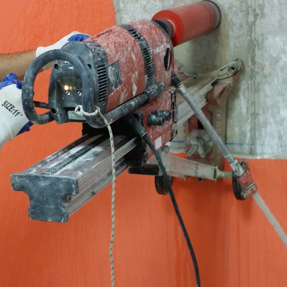 Rilievo tecnico su calcestruzzo armato